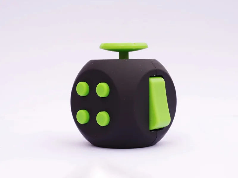 Fidget Cube – 12-Sided EDC Sensory Stress Relief Toy