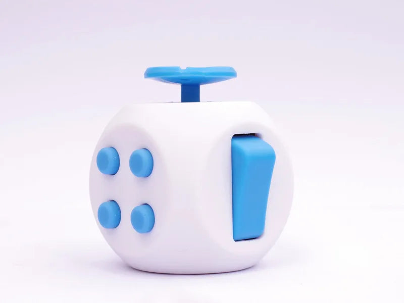 Fidget Cube – 12-Sided EDC Sensory Stress Relief Toy
