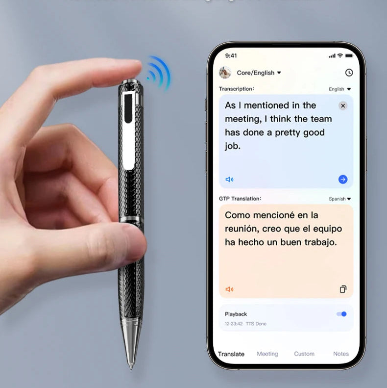 AI Smart Pen – Translation, Voice Recording & Learning Tool