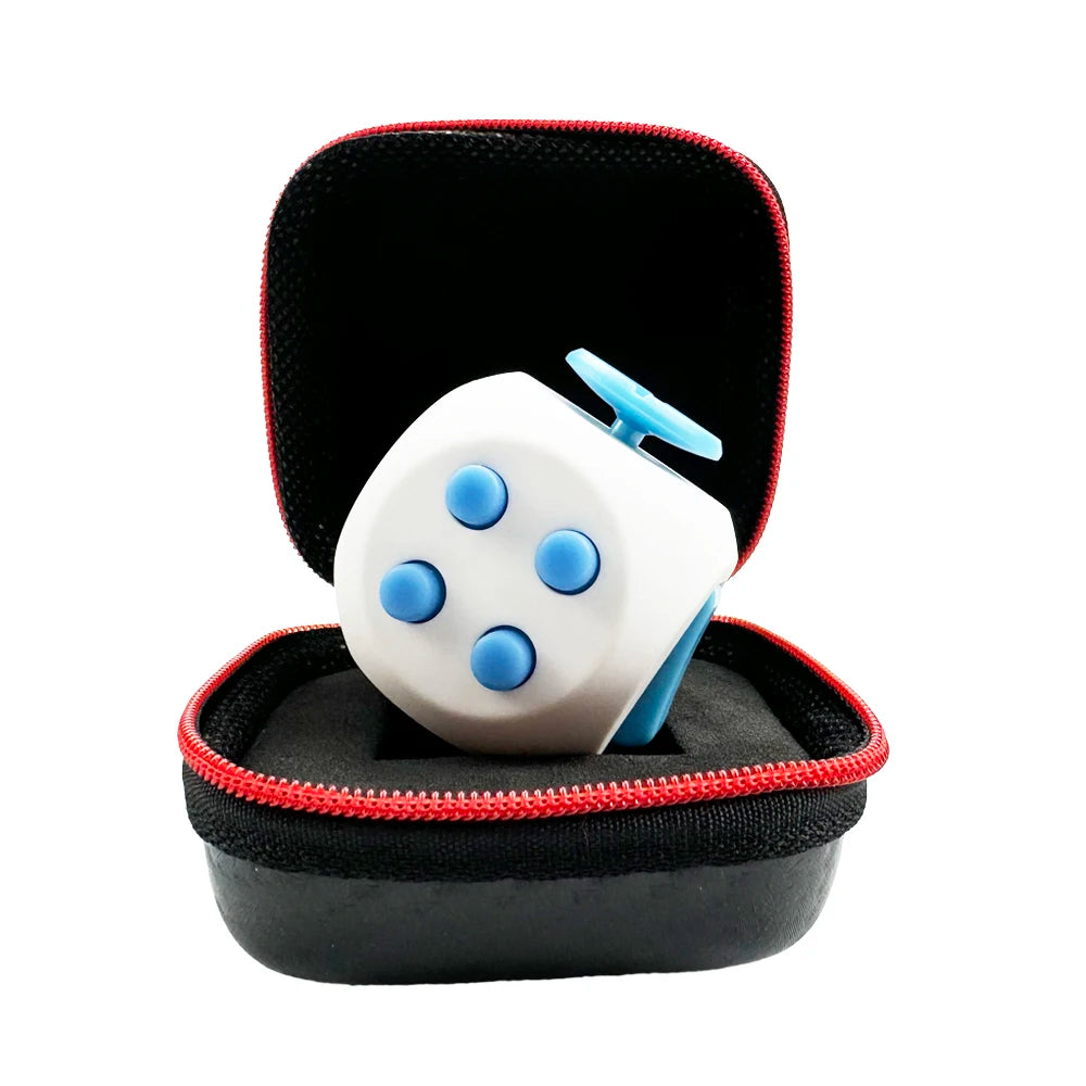 Fidget Cube – 12-Sided EDC Sensory Stress Relief Toy