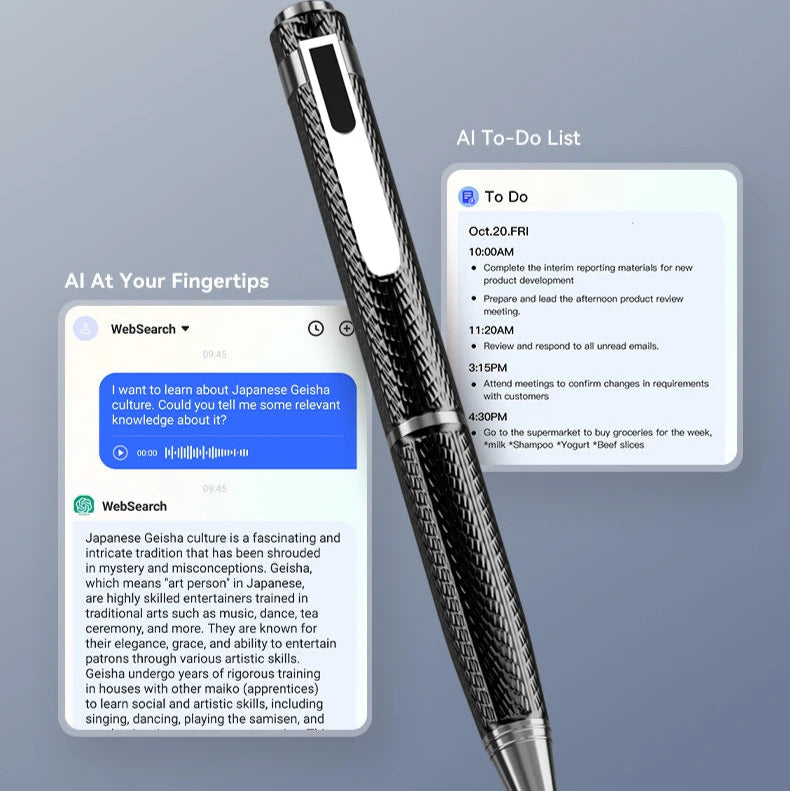 AI Smart Pen – Translation, Voice Recording & Learning Tool
