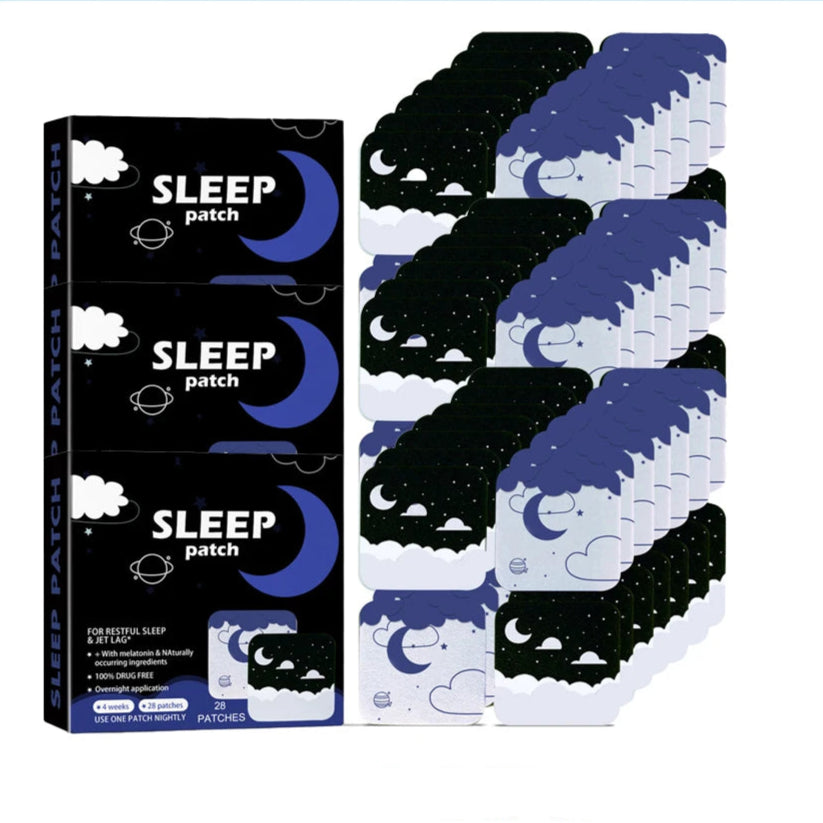 Natural Sleep Aid Patches – Relieve Insomnia, Anxiety & Irritability
