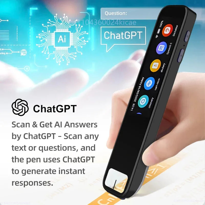 AI Smart Pen – Built-In ChatGPT for Instant Answers
