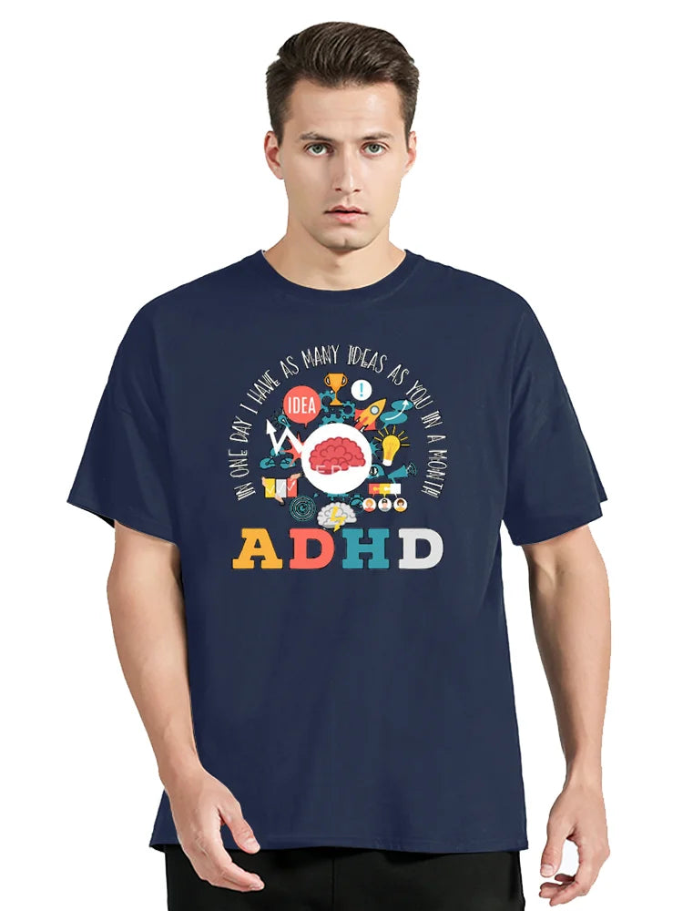 Neurodiversity Graphic Fitness T-Shirt – Oversized Unisex Tee