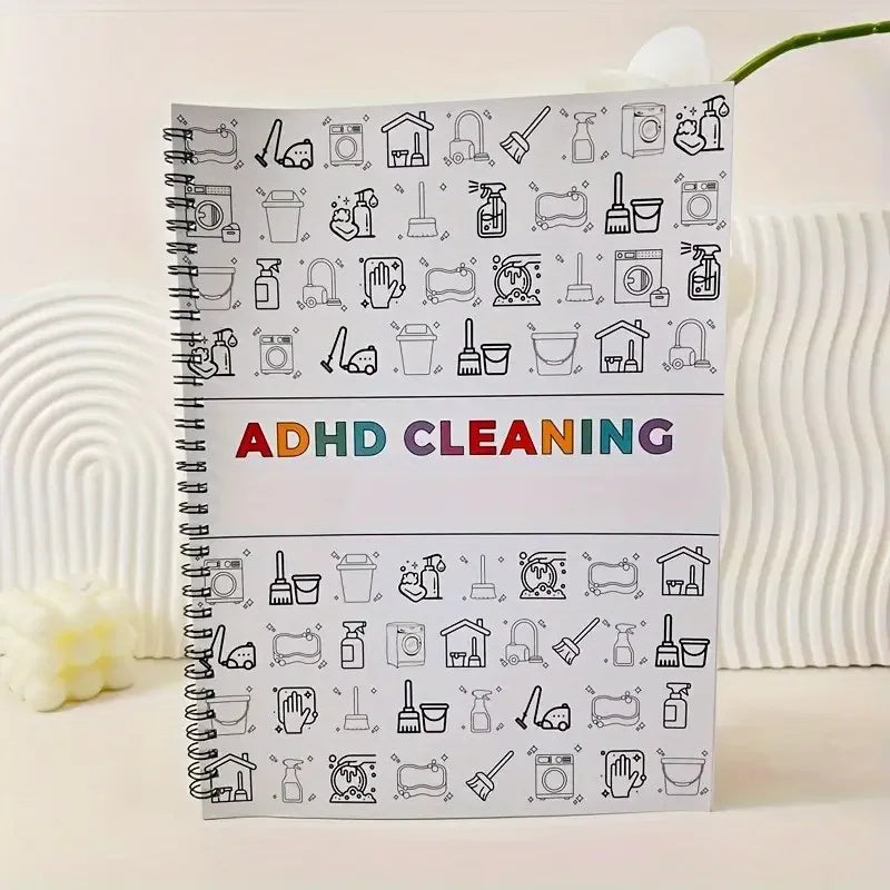 ADHD-Friendly Cleaning Planner – Color-Coded Daily & Weekly Organizer
