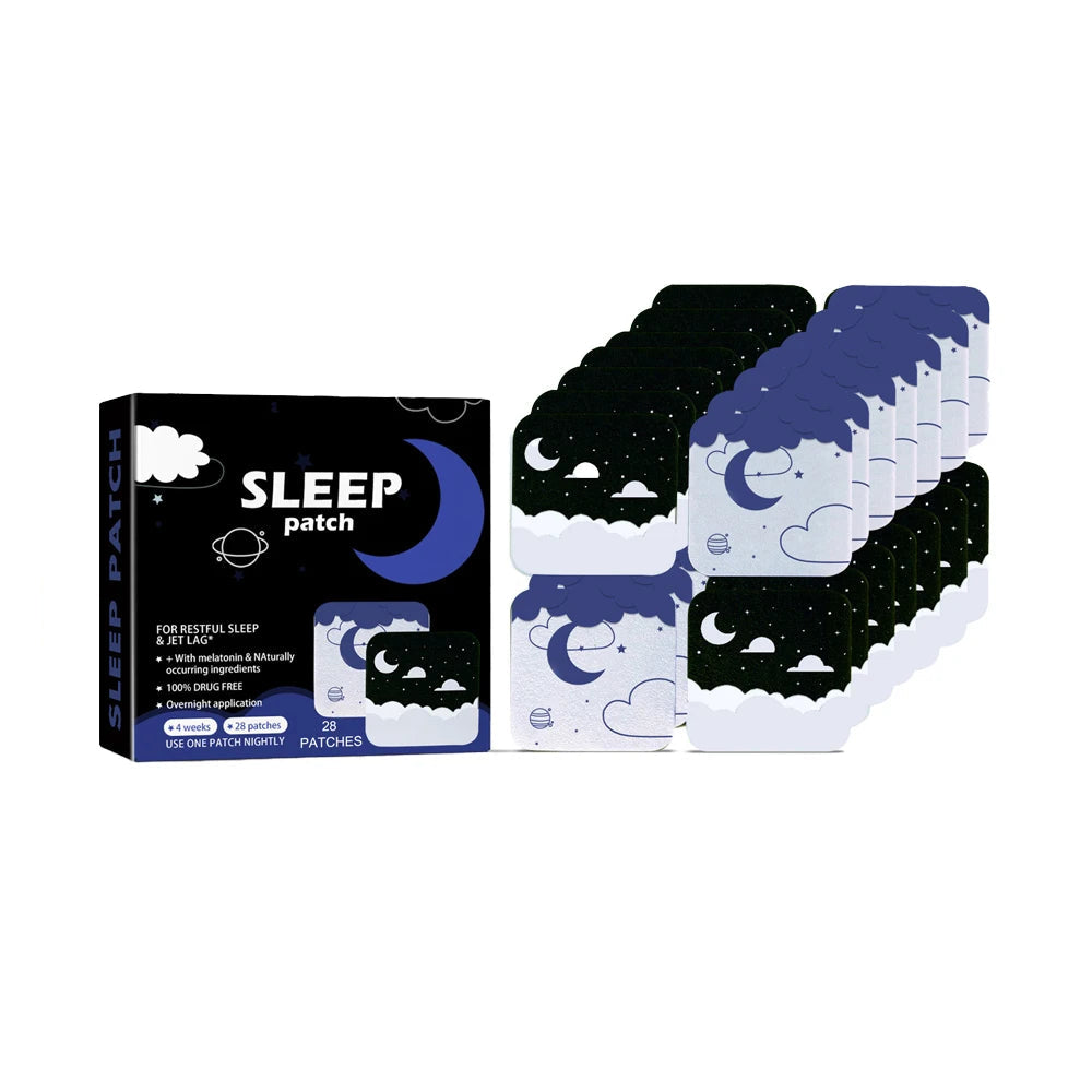 Natural Sleep Aid Patches – Relieve Insomnia, Anxiety & Irritability