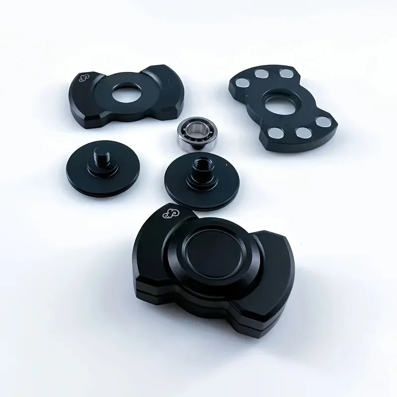 Triple Style Magnetic Metal Fidget Spinner – Stress Relief EDC Toy