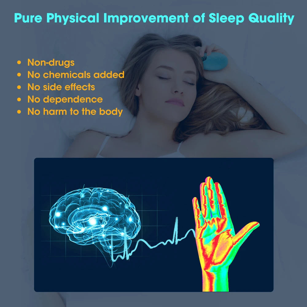 Smart Sleep Instrument – Handheld Pulse Stimulation Device for Anxiety & Insomnia