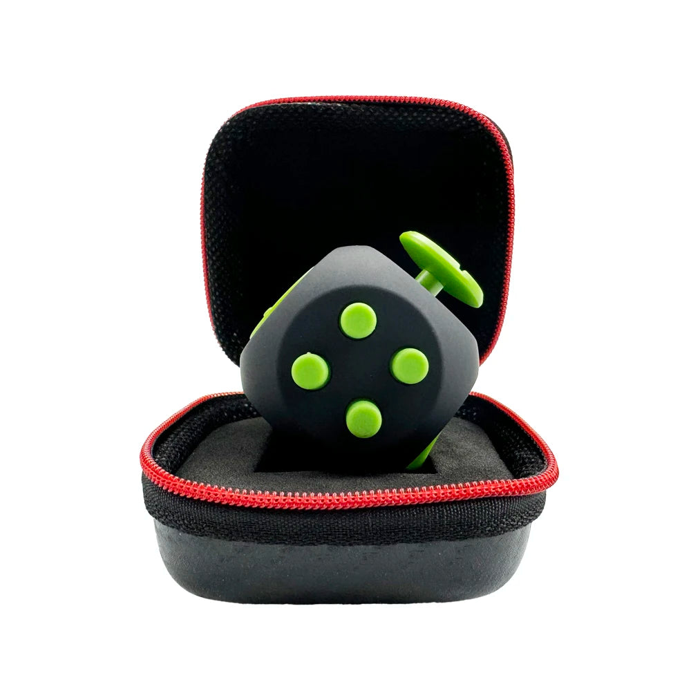 Fidget Cube – 12-Sided EDC Sensory Stress Relief Toy