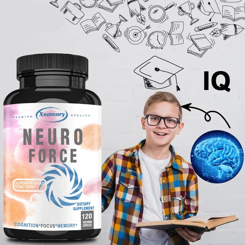 Neuro Force Capsules – Brain & Nervous System Support Supplement