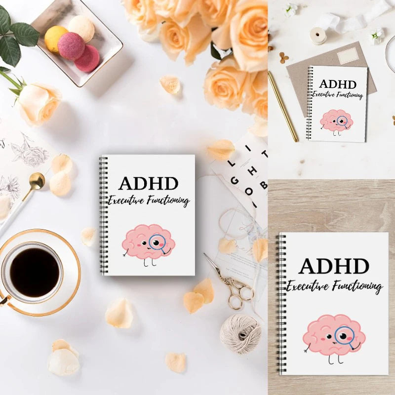 Adult ADHD Planner Workbook – Overcoming Procrastination & Problem Solving