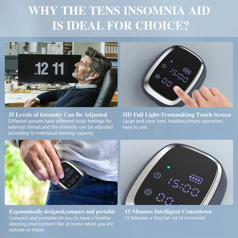 Handheld Anxiety & Insomnia Therapy Instrument