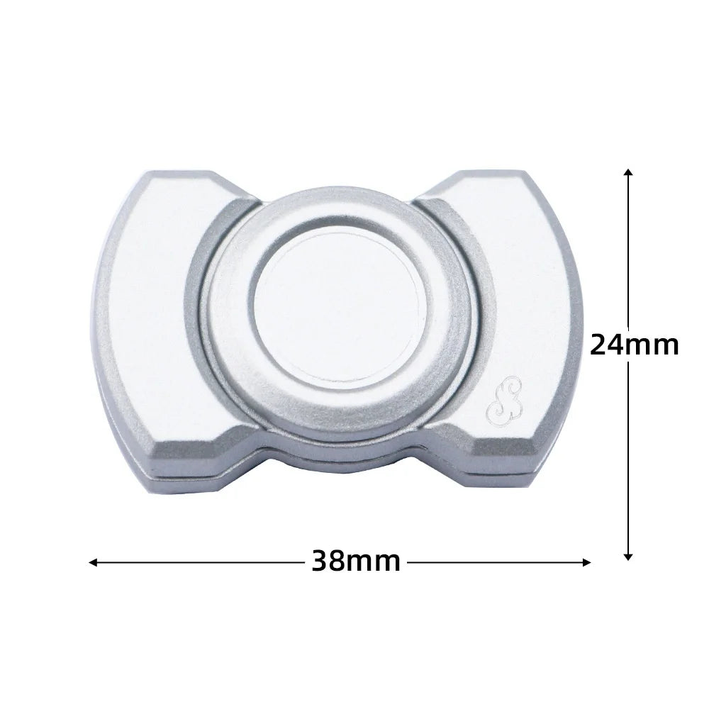 Triple Style Magnetic Metal Fidget Spinner – Stress Relief EDC Toy