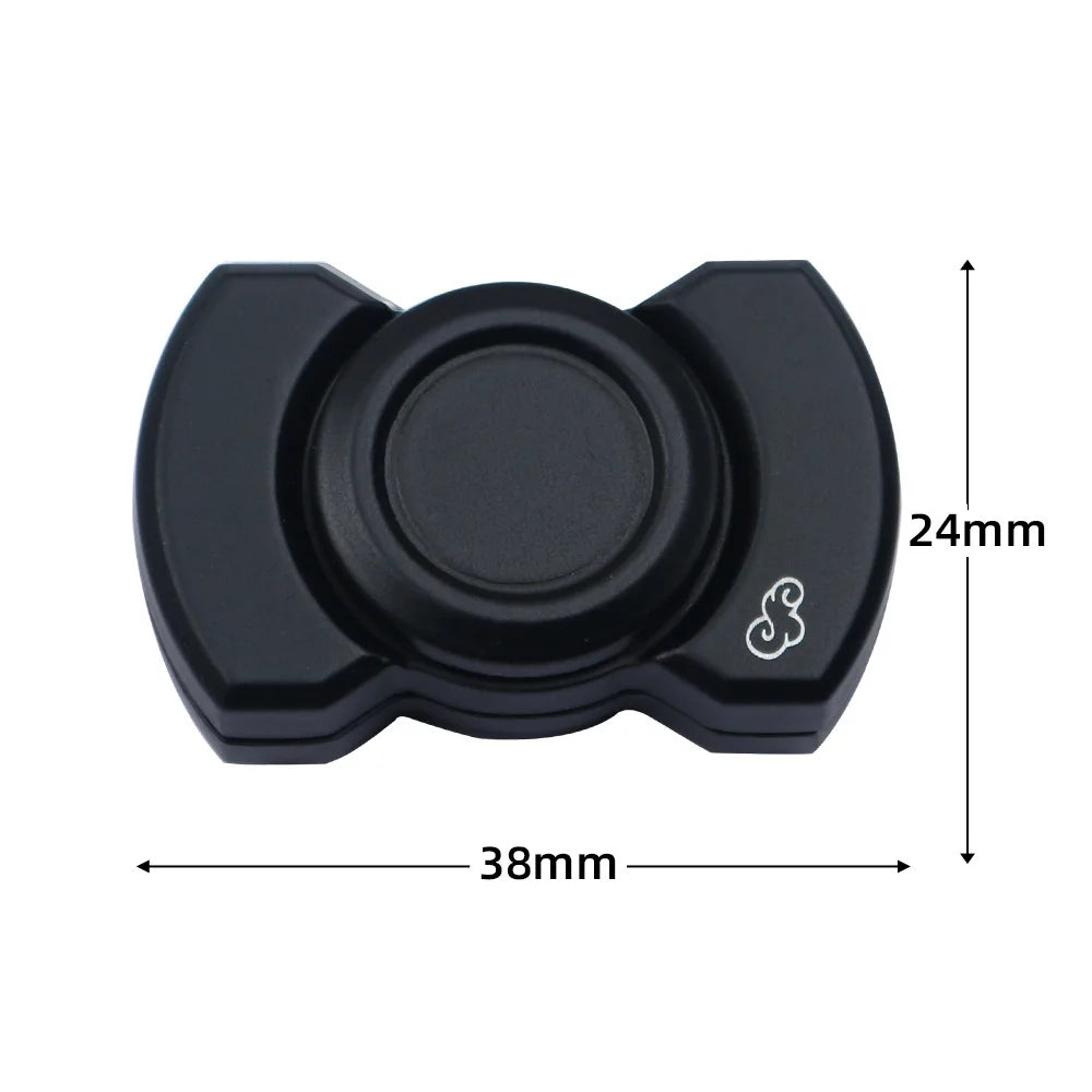 Triple Style Magnetic Metal Fidget Spinner – Stress Relief EDC Toy