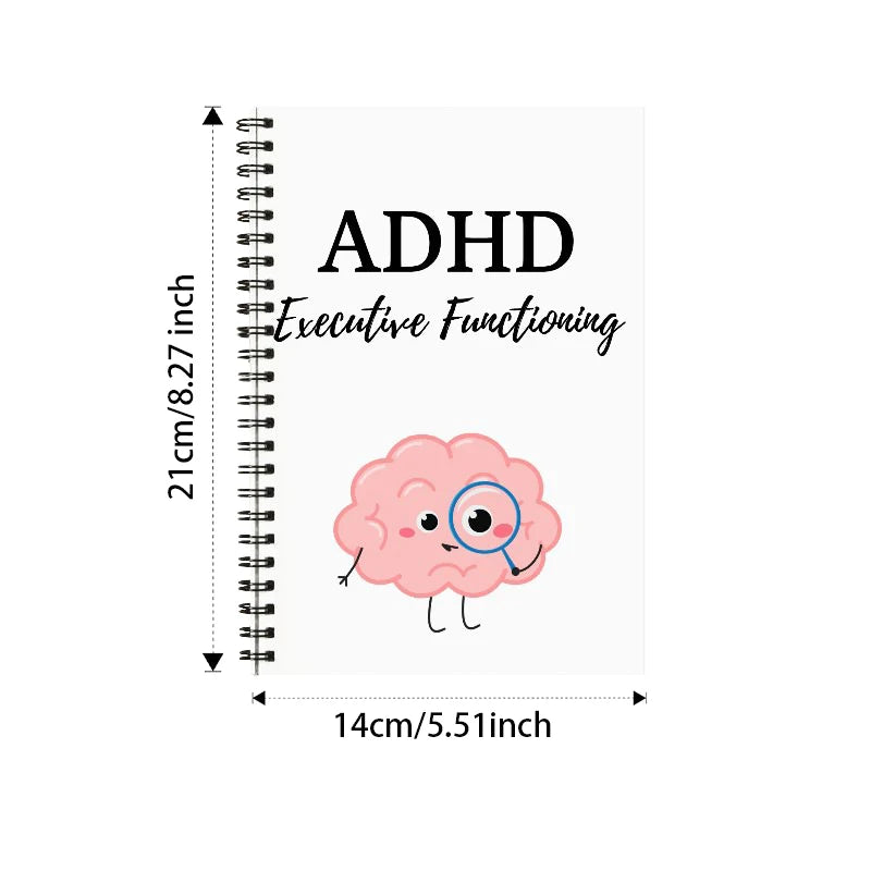 Adult ADHD Planner Workbook – Overcoming Procrastination & Problem Solving